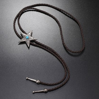 Formal Star Shaped Western Tie - Image 9