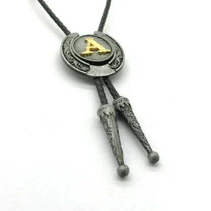Initial Western Tie with Horseshoe Shape - Image 13