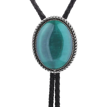 Creative Gemstone-like Retro Bolo Tie - Image 3