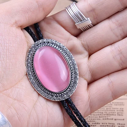 Luxury Oval Western Tie for Formal Events - Image 5