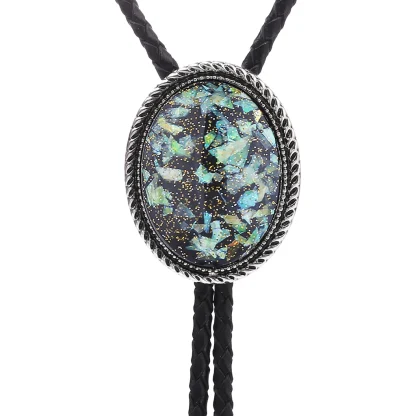 Creative Gemstone-like Retro Bolo Tie