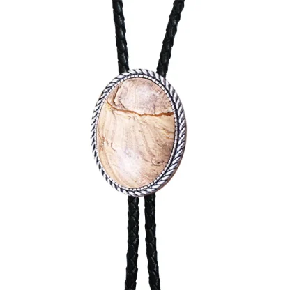 Creative Gemstone-like Retro Bolo Tie - Image 2