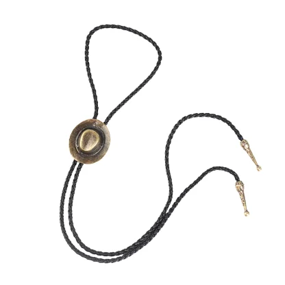 Cowboy Hat Pendant Western Tie