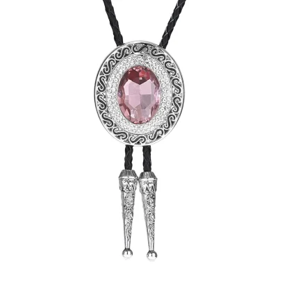Luxury Shiny Gemstone-like Bolo Tie - Image 14