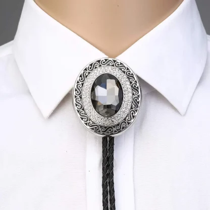 Luxury Shiny Gemstone-like Bolo Tie
