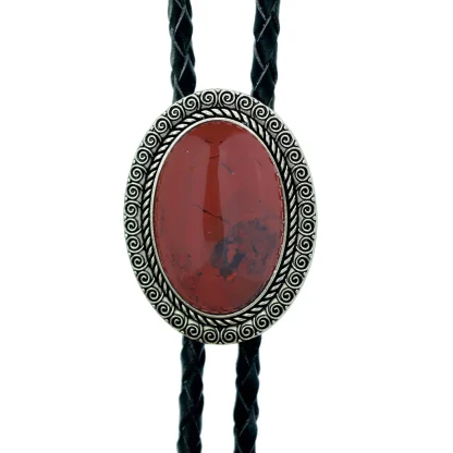 Luxury Oval Western Tie for Formal Events - Image 14