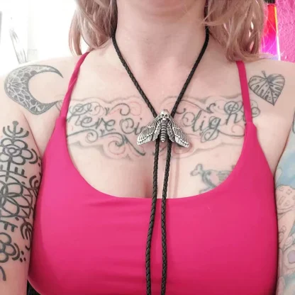 Moths Shaped Creative Bolo Tie - Image 5