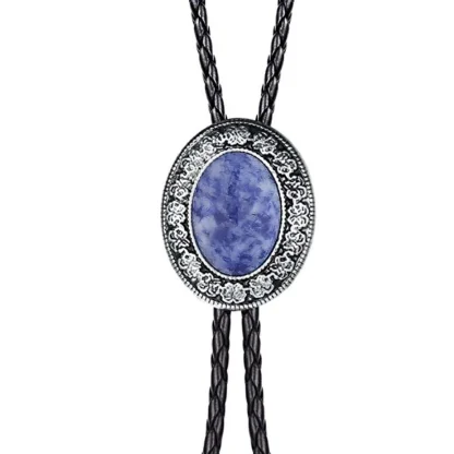 Elegant Bolo Tie with Multicolored Design - Image 12
