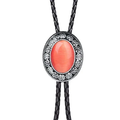 Elegant Bolo Tie with Multicolored Design - Image 7