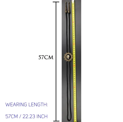Elegant Round Bolo Tie for Formal Events - Image 6