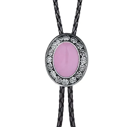 Elegant Bolo Tie with Multicolored Design - Image 10
