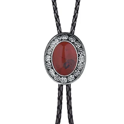 Elegant Bolo Tie with Multicolored Design - Image 6