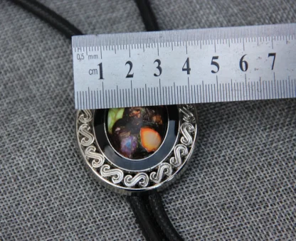 Creative Western Tie with Colorful Design - Image 7