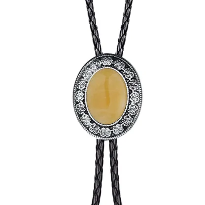 Elegant Bolo Tie with Multicolored Design - Image 13