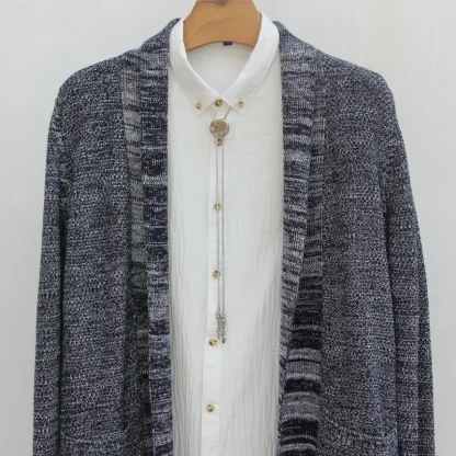 Round Bolo Tie with Techy Design - Image 6