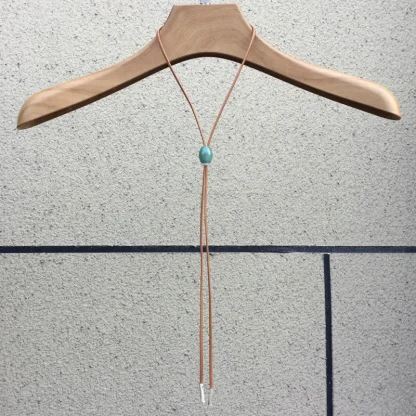 Small Retro Bolo Tie with Simplicity Design