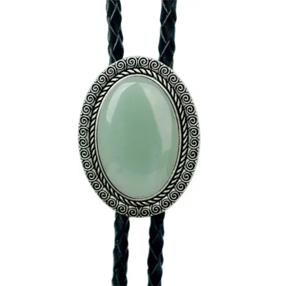 Timeless Gemstone-like Formal Bolo Tie - Image 5