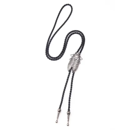 Western Tie with Insect Shape Pendant