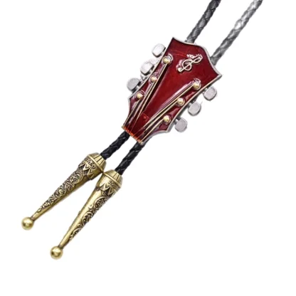 Guitar Headstock Pendant Western Tie - Image 4