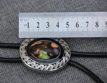 Creative Western Tie with Colorful Design - Image 8